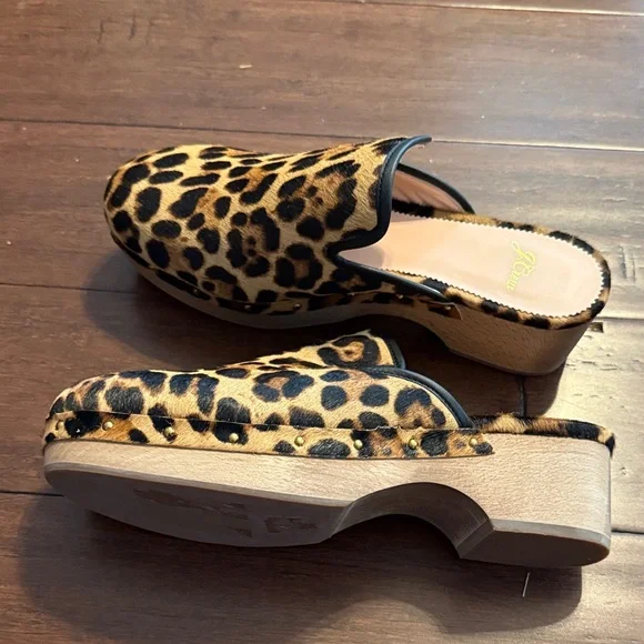 J. Crew Leopard Print Mules - Picture 4 of 4